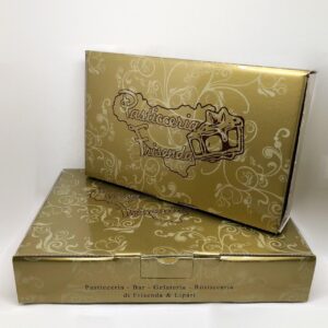 Quadrotti / Torroncini al pistacchio Frisenda® box regalo da 400gr