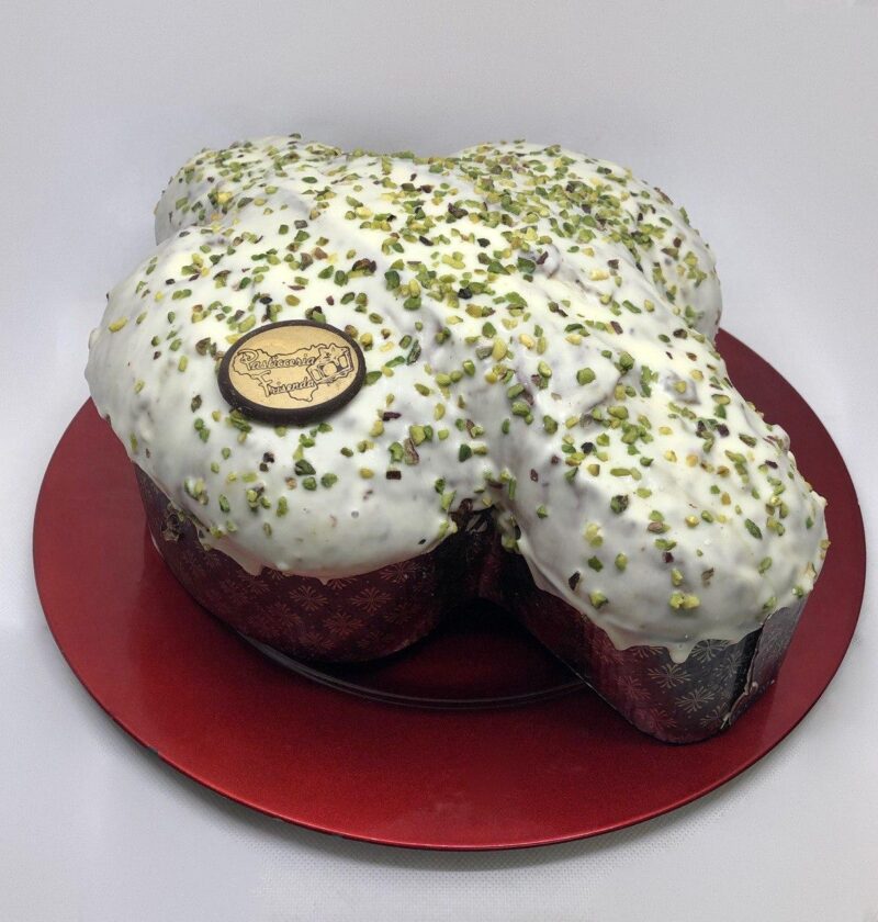 colomba dolce pasqua frisenda al pistacchio